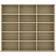vidaXL CD Cabinet Sonoma Oak Book Shelf 89.5cm