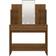 vidaXL With LED Lights Brown Oak Dressing Table 40x96cm