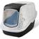 Savic Nestor Marble Cat Litter Box 56x39x38.5cm Grey/White