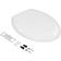 vidaXL Toiletbril Soft-Close Quick-Release