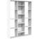 vidaXL Room Divider White Book Shelf 140cm