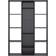 vidaXL Room Divider Grey High Gloss Bokhylla 140cm