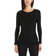 Icebreaker Women's Merino 175 Everyday Long Sleeve Crew Thermal Top - Black