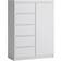 Furniture To Go Fribo White Chest of Drawer 83.1x113.9cm