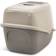 Savic Nestor Cat Litter Box Happy Planet 56x39x38.5cm Warm Grey