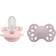 Bibs Infinity Silicone Pacifier Size 2 6-18m 2-pack Blossom/Dusky Lilac