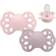 Bibs Infinity Silicone Pacifier Size 2 6-18m 2-pack Blossom/Dusky Lilac