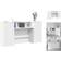 vidaXL Receptionsskranke 200x50x103.5 cm Konstrueret Træ Skrivebord