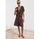 Mango Shortsleeved Bouclé Cardigan Dam Koftor - Dark Brown