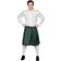 Boland Tartan Men's Kilt Green