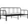 vidaXL Metal Black Sofa 206cm 3 Seater