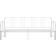 vidaXL Metal White Soffa 206cm 3-sits