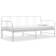 vidaXL Metal White Soffa 206cm 3-sits