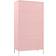 vidaXL 336247 Pink Garderob 90x180cm