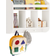 SoBuy Kid's Wall Mounted Storage Shelf White