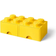 Room Copenhagen Lego Storage Brick with Drawer 8 Stud Yellow