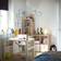 IKEA KALLAX White Stained Oak Shelving System 77x77cm