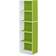 Furinno Luder 5-Tier White/Green Book Shelf 132.1cm
