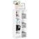 Furinno Luder 7 White Bokhylla 105.9cm