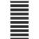 vidaXL Zebra Black 40x100cm