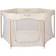 Tutti Bambini Hexa Playpen Ecru/Scandinavian Walnut