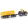 Siku JCB Traktor mit Dolly und Kippmulde