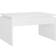 vidaXL Engineered Wood White Coffee Table 50x68cm