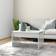 vidaXL Engineered Wood High Gloss White Soffbord 50x68cm