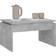 vidaXL Engineered Wood Concrete Grey Coffee Table 50x68cm