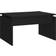 vidaXL Engineered Wood Black Sofabord 50x68cm