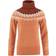 Fjällräven Övik Knit Roller Neck W - Desert Brown/Autumn Leaf