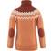 Fjällräven Övik Knit Roller Neck W - Desert Brown/Autumn Leaf