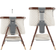 Tutti Bambini CoZee Luxe Bedside Crib Walnut/Cream 21.3x36.2"