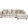 SoffaDirekt Manhattan Beige Soffa 280cm 3-sits