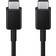 Samsung 3A 2.0 USB C - USB C M-M Black 1.8m
