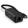 Unisynk USB C - RJ45 Network Adapter M-F Black 0.1m