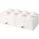 Room Copenhagen Lego Storage Brick with Drawer 8 Stud White
