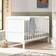 Tutti Bambini Rio Cot Bed with Cot Top Changer & Mattress White 29.5x56.8"