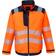 Portwest T500 - PW3 Hi-Vis Work Jacket - Orange/Navy