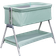 Kinder Valley Snoozie Bedside Crib Jade/Turquoise 22.2x39"