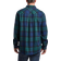 Magellan Outdoors Canyon Creek Long Sleeve Flannel Shirt - Blackwatch Plaid