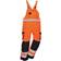 Portwest Dijon Hi-Vis Contrast Work Bib and Brace - Orange/Navy