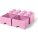 Room Copenhagen Lego Storage Brick with Drawer 8 Stud Light Purple
