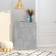 vidaXL Wood Concrete Grey Shoe Rack 60x84cm