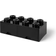 Room Copenhagen Lego Storage Brick with Drawer 8 Stud Black