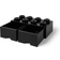 Room Copenhagen Lego Storage Brick with Drawer 8 Stud Black