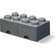 Room Copenhagen Lego Storage Brick with Drawer 8 Stud Dark Grey
