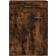 vidaXL Wood Smoked Oak Shoe Rack 60x84cm