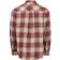 Magellan Outdoors Canyon Creek Long Sleeve Flannel Shirt - Windsor Wine/Humus Plaid