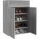 vidaXL Wood Sonoma Grey Shoe Rack 60x84cm